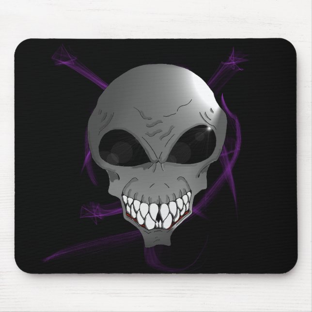 Mousepad Bloco de alienígena da cinza (Frente)