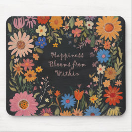 Mousepad Bloco de aspas Positivo - Floral