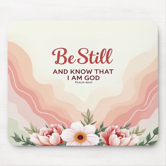 Mousepad Bloco de Bíblias/Escrituras Inspiracional (Frente)