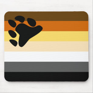 Mousepad Bloco de botões do sinalizador de barras