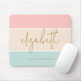 Mousepad Bloco de Cores Cuja Folha Cor Cor Cor Cor Cor Cor