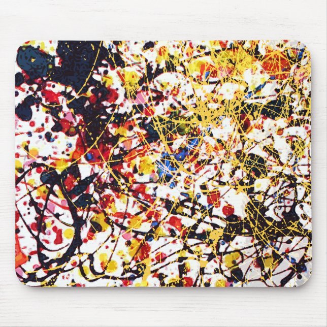 Mousepad Bloco de Design-1 Splatter (Frente)