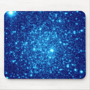 Mousepad Bloco de Estrelas Azul