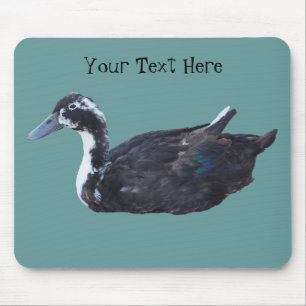 Mousepad Bloco de Fazenda de Pato Negro