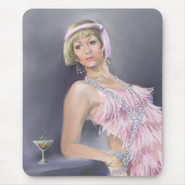 Mousepad Bloco de Força Flapper Springtime (Frente)