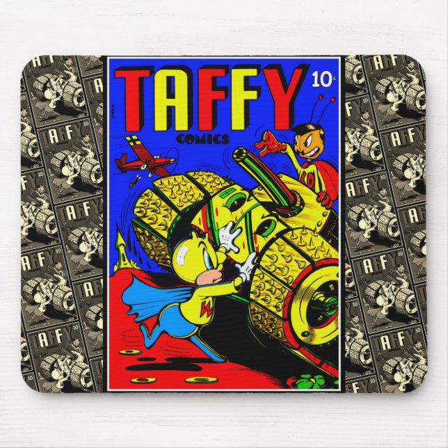 Mousepad Bloco de Histórias em quadrinhos TAFFY Classic de  (Frente)