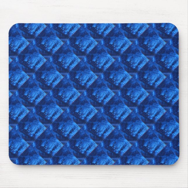 Mousepad Bloco de Manuais de Design Abstrato de "Águas Prof (Frente)