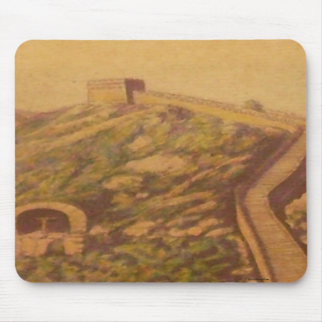 Mousepad Bloco de Mão Distorcente da Parede excelente (Frente)