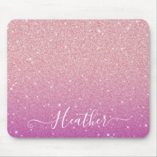 Mousepad Bloco de Mão Rosa
