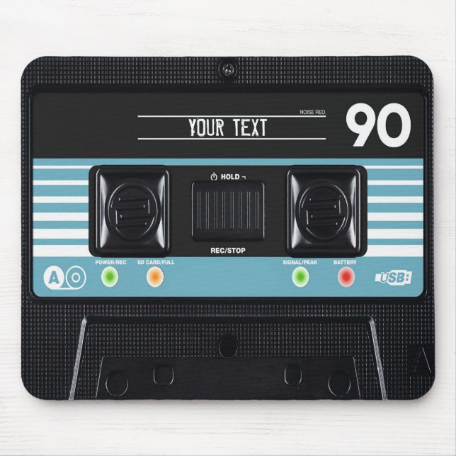 Mousepad Bloco de Módulos de Fita de Reinicialização do DJ (Frente)