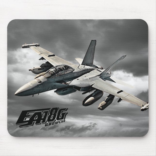 Mousepad Bloco de Mouse de Cultivo EA-18G (Frente)