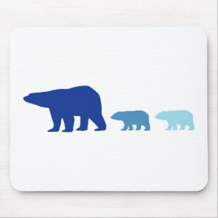Mousepad Bloco de Mouse "Urso Polar"