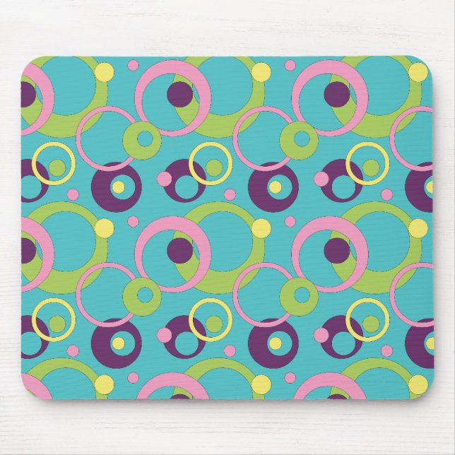 Mousepad Bloco de músculos azul Funky (Frente)