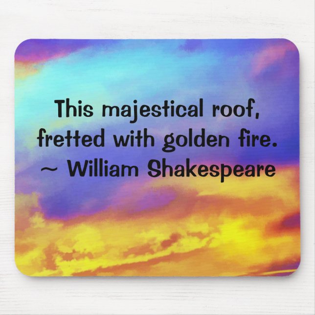 Mousepad Bloco de Ouro (Frente)