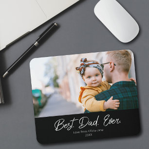 Mousepad Bloco de Pais do Melhor de Foto Personalizado
