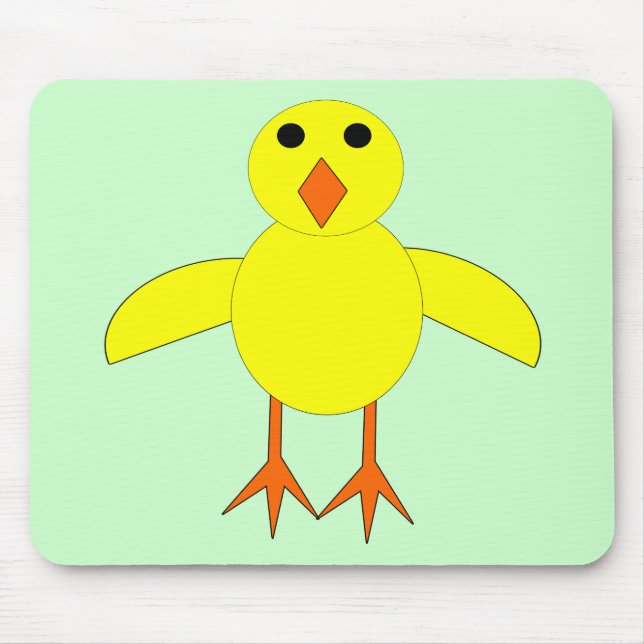 Mousepad Bloco de Pintinho da Páscoa (Frente)