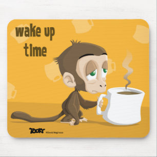 Mousepad Bloco de Tempo de Acordar do Tookup
