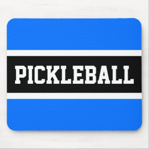 Mousepad Bloco desportivo PICKLEBALL Sky Blue Stripes