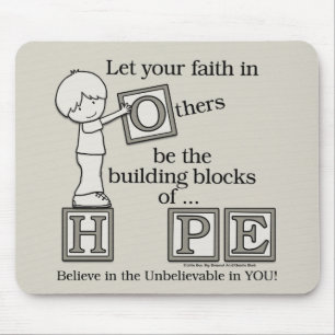 Mousepad Blocos de construção da HOPE
