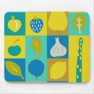 Mousepad Blocos de vegetais I