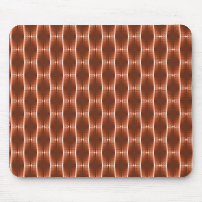 Mousepad Blocos Metálicos De Laranja Queimado (Frente)