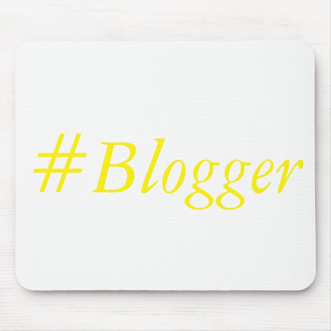 Mousepad #Blogger Mousemat (Frente)