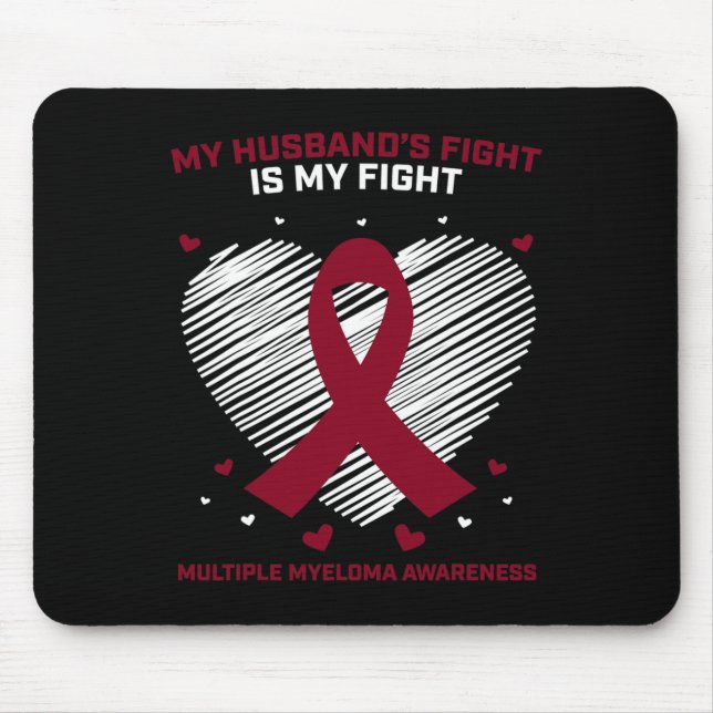 Mousepad Blogueiro de Canceres de Esposa Marido Múltiplo Mi (Frente)