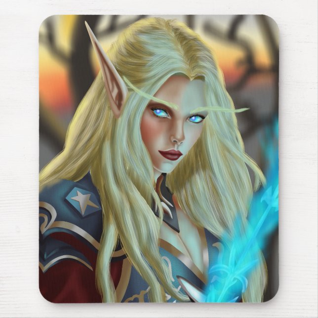 Mousepad Bloodelf Magmedico (Frente)