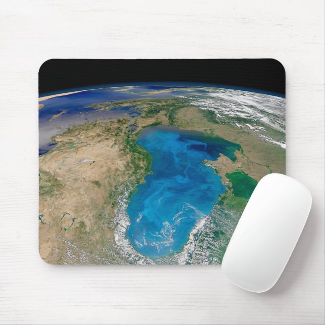 Mousepad Bloom De Fitoplâncton Azul No Mar Negro (Com mouse)