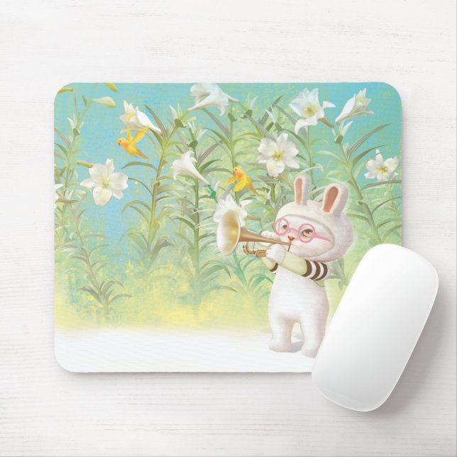 Mousepad Blooming Lily (Com mouse)