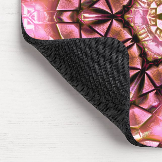 Mousepad Bloqueio de salmão pinto escovado com fio queimado (Canto)