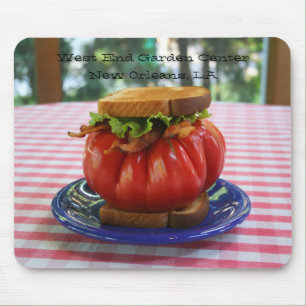 Mousepad BLT com tomate gigante