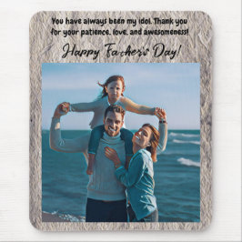 Mousepad Blue best grandpa ever the times