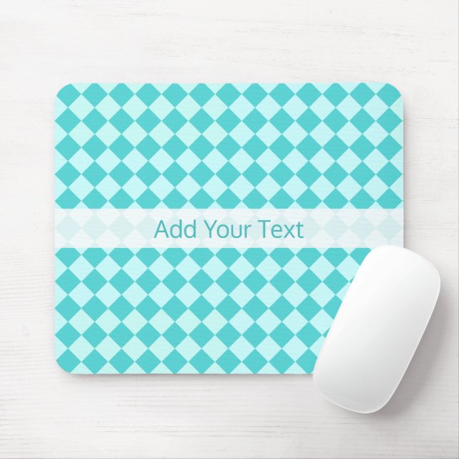 Mousepad Blue Combination Diamond Patterno de Shirley Taylo (Com mouse)