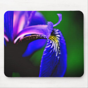 Mousepad Blue Flag Iris Flower Petal