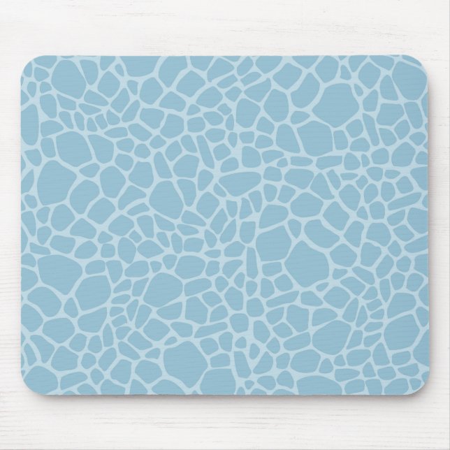 Mousepad Blue Giraffe Impressão (Frente)