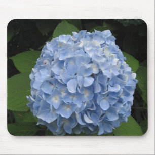 Mousepad Blue Hydrangea