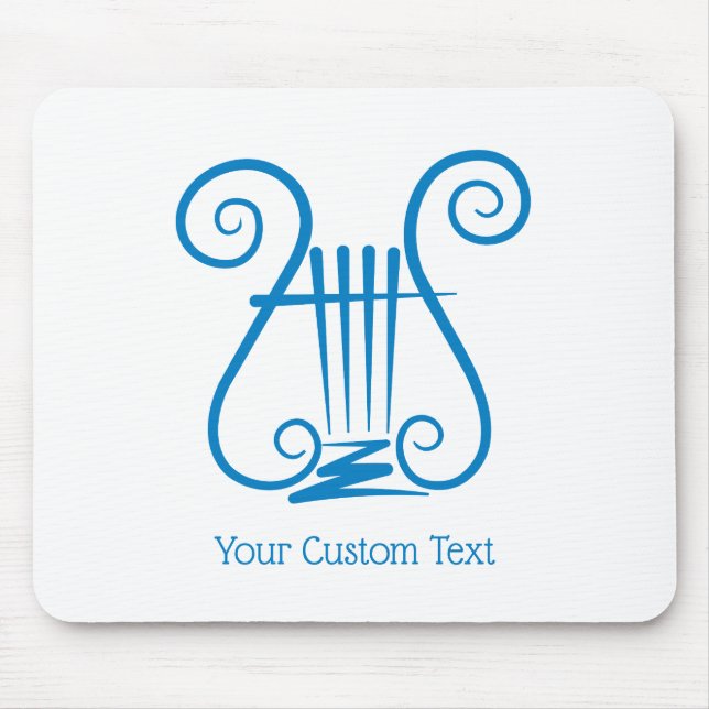 Mousepad Blue Lyre (Frente)