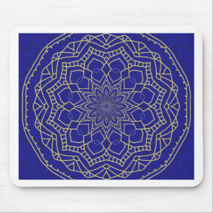 Mousepad Blue Mandala
