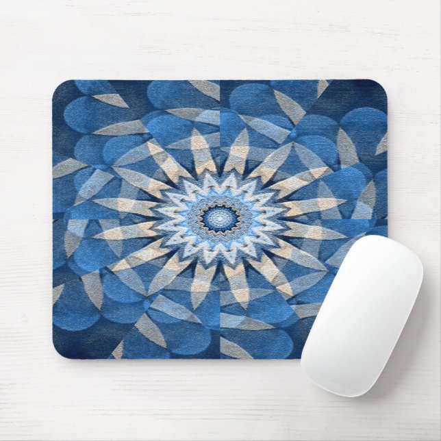 Mousepad Blue Star..... (Com mouse)