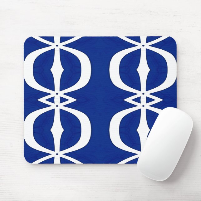 MOUSEPAD BLUE SYMMETRY (Com mouse)