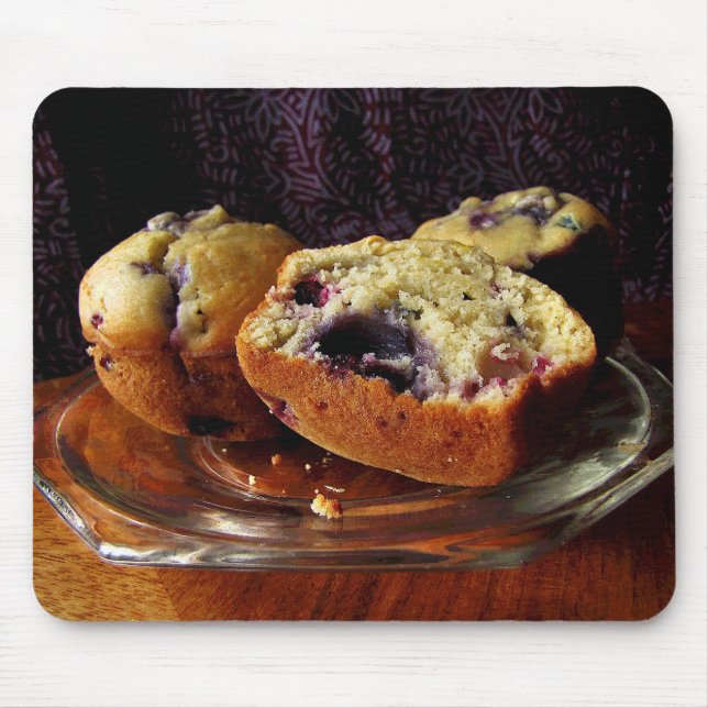 Mousepad Blueberry Muffins (Frente)