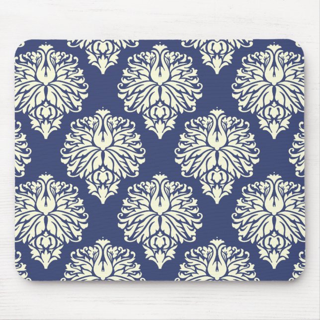 Mousepad Blueberry Southern Cotage Damask (Frente)