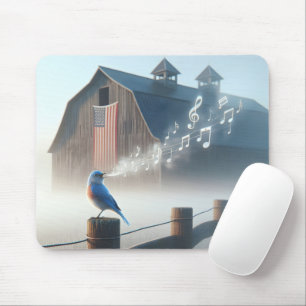 Mousepad Bluebird Cantando Pela Manhã