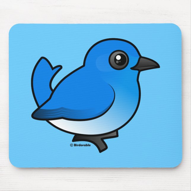 Mousepad Bluebird da montanha (Frente)
