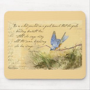 Mousepad Bluebird na cotação de Branch & Victor Hugo