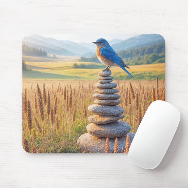Mousepad Bluebird No Campo Cairn (Com mouse)