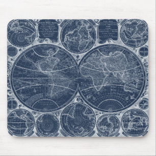Mousepad Blueprint do Mundo