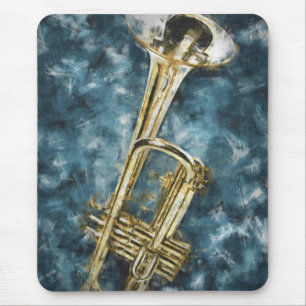 Mousepad Blues Trumpet