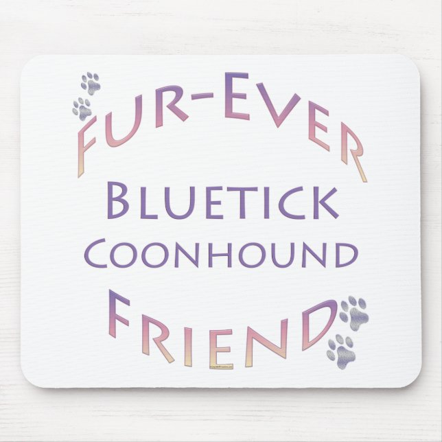 Mousepad Bluetick Coonhound Fuere (Frente)
